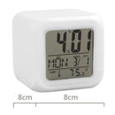 Relógio Despertador Digital de Mesa Led Colorido