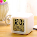 Relógio Despertador Digital de Mesa Led Colorido