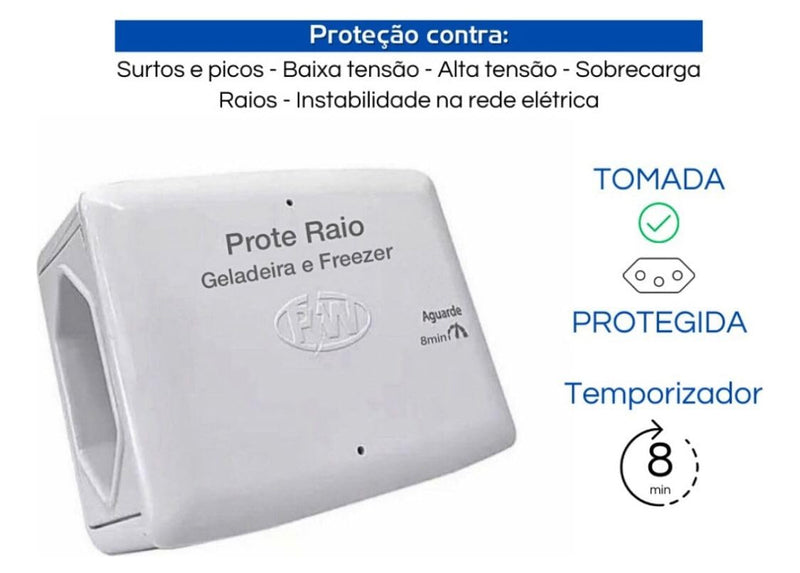 Protetor Contra Queda de Energia Para Freezer Ou Geladeira