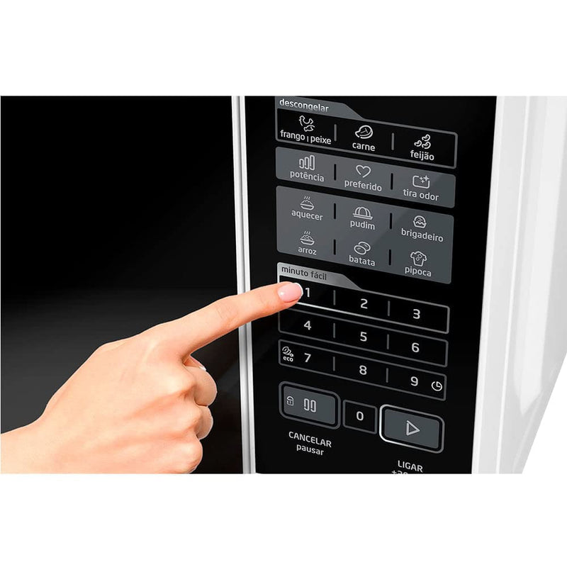 Forno Micro-ondas 20L Preto Midea 127V MRAS21