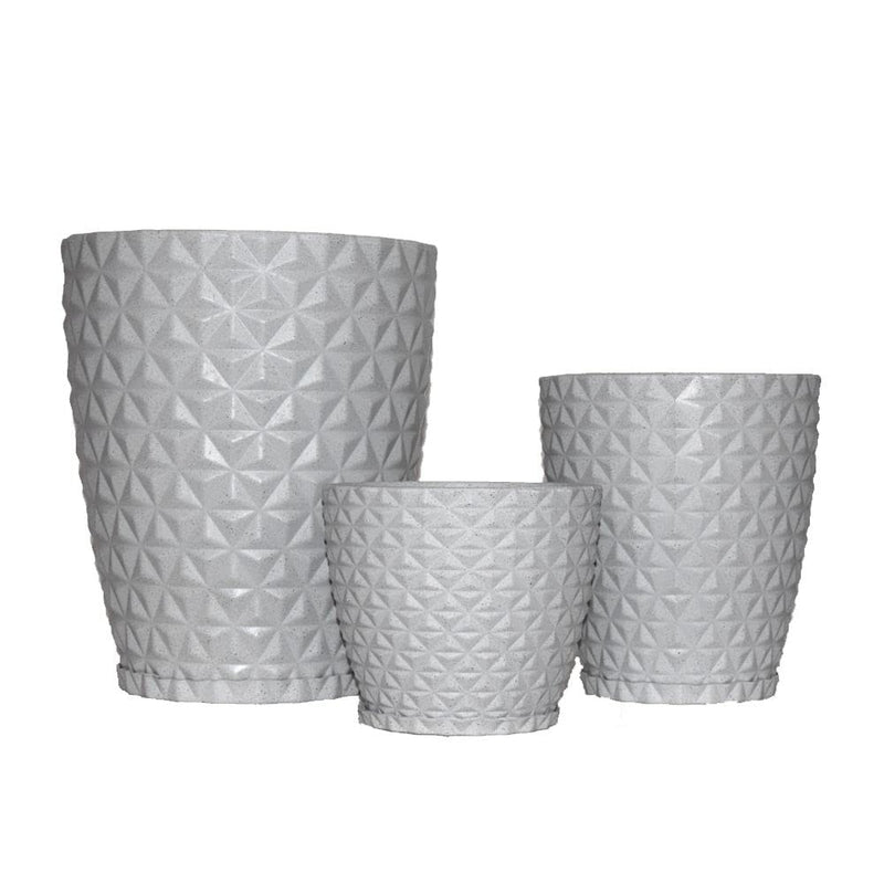 Kit 3 Vasos Planta Decorativo Jardim