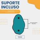 Espelho Orgânico Pedra 80x50cm Design Moderno com Moldura em Couro para Decoração Sofisticada (Preto)