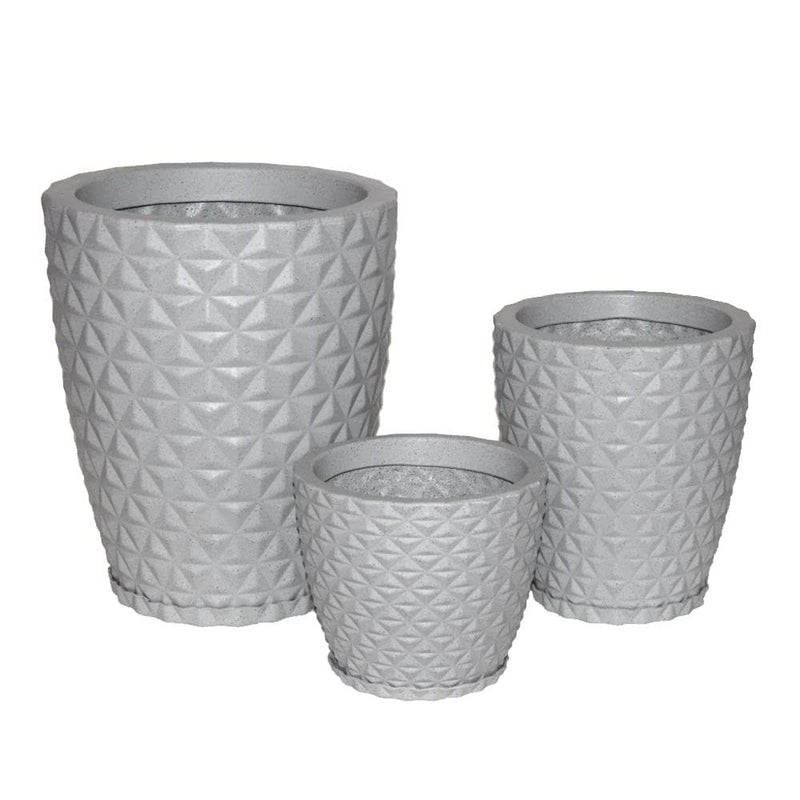 Kit 3 Vasos Planta Decorativo Jardim