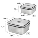 Kit Pote Hermético com 12 unidades