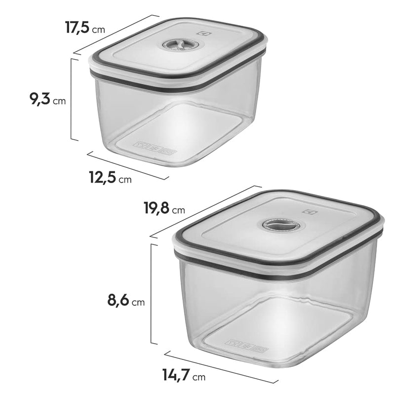 Kit Pote Hermético com 12 unidades