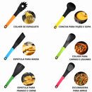 Kit Premium de Utensílios Para Cozinha 7 Peças