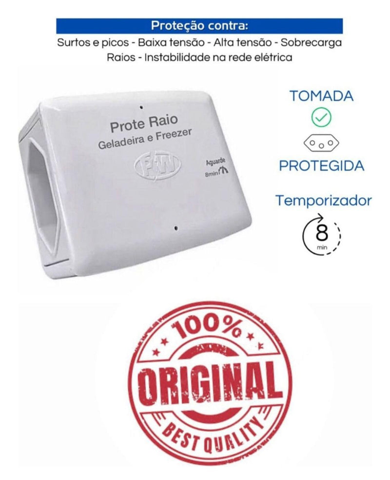 Protetor Contra Queda de Energia Para Freezer Ou Geladeira