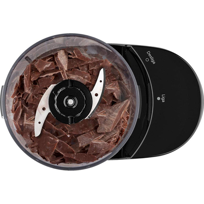 Miniprocessador Easy Cut, Preto, 110v, Cadence