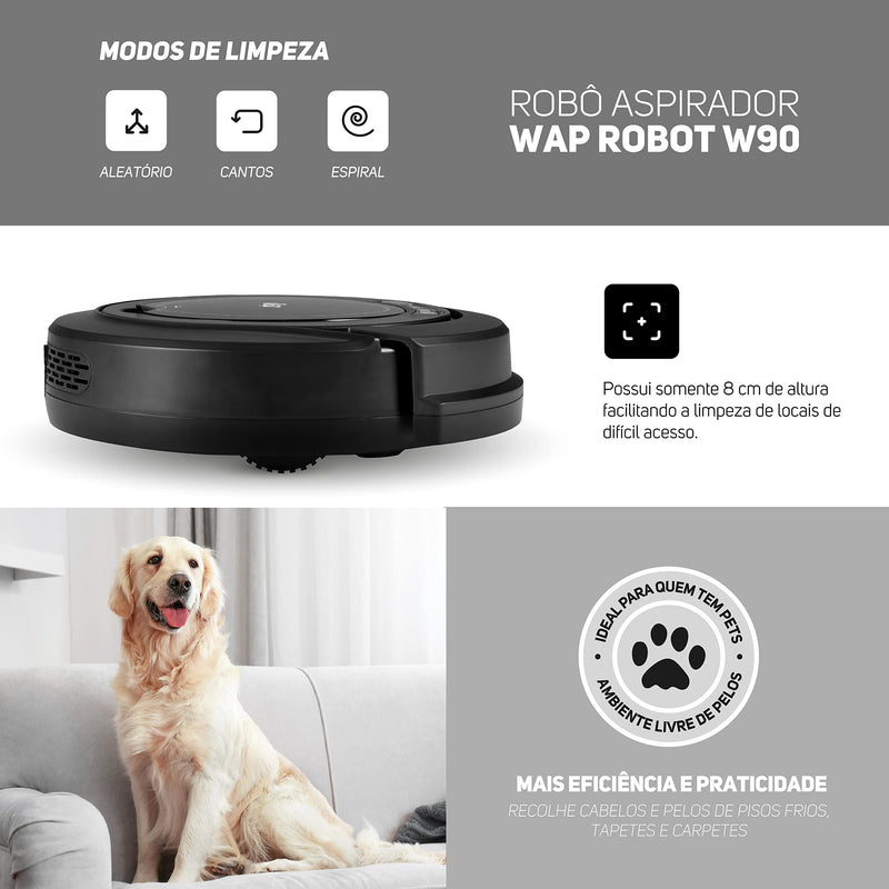 Aspirador de Pó Robô, Automático